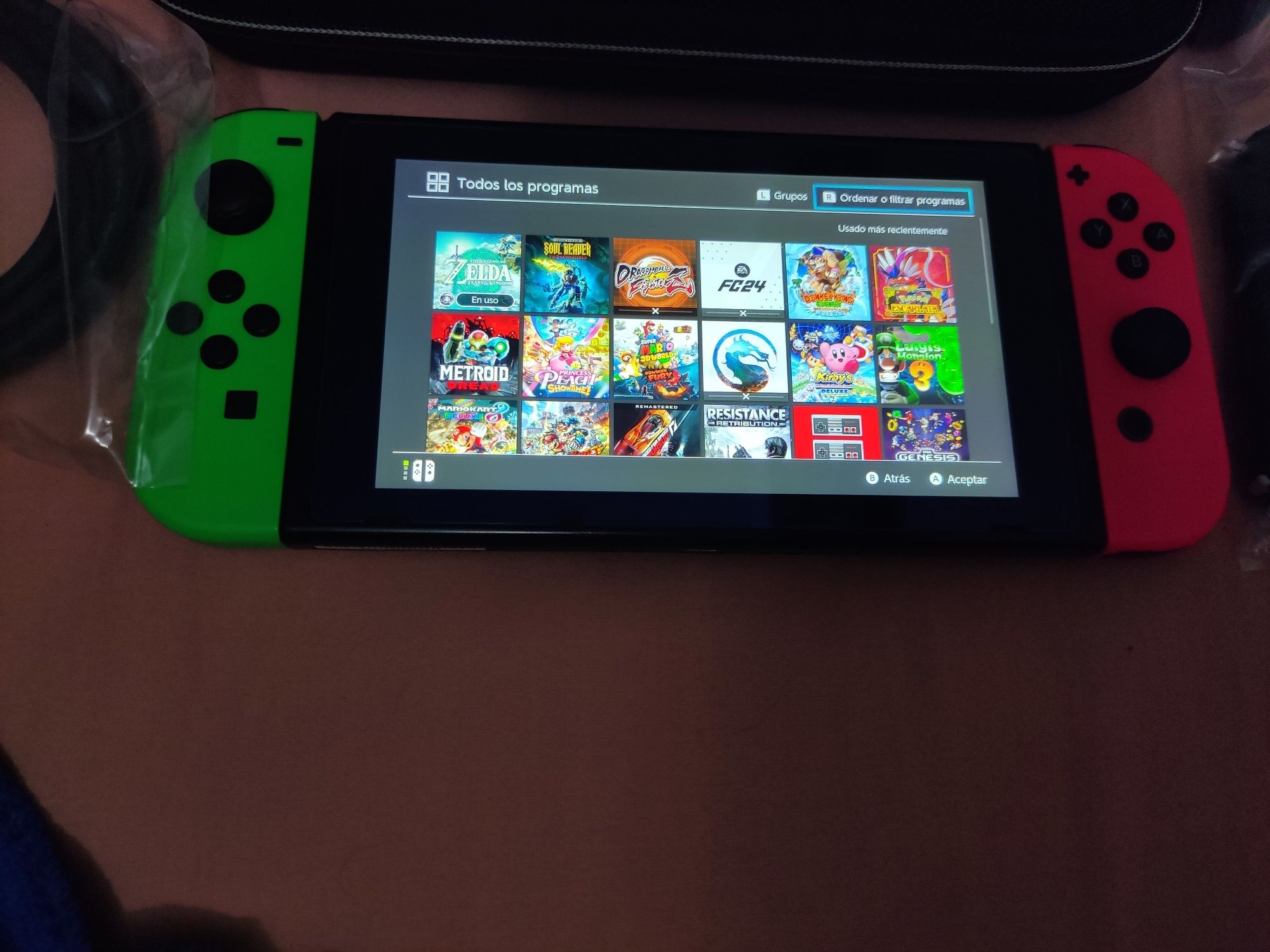 Nintendo switch v1+256gb