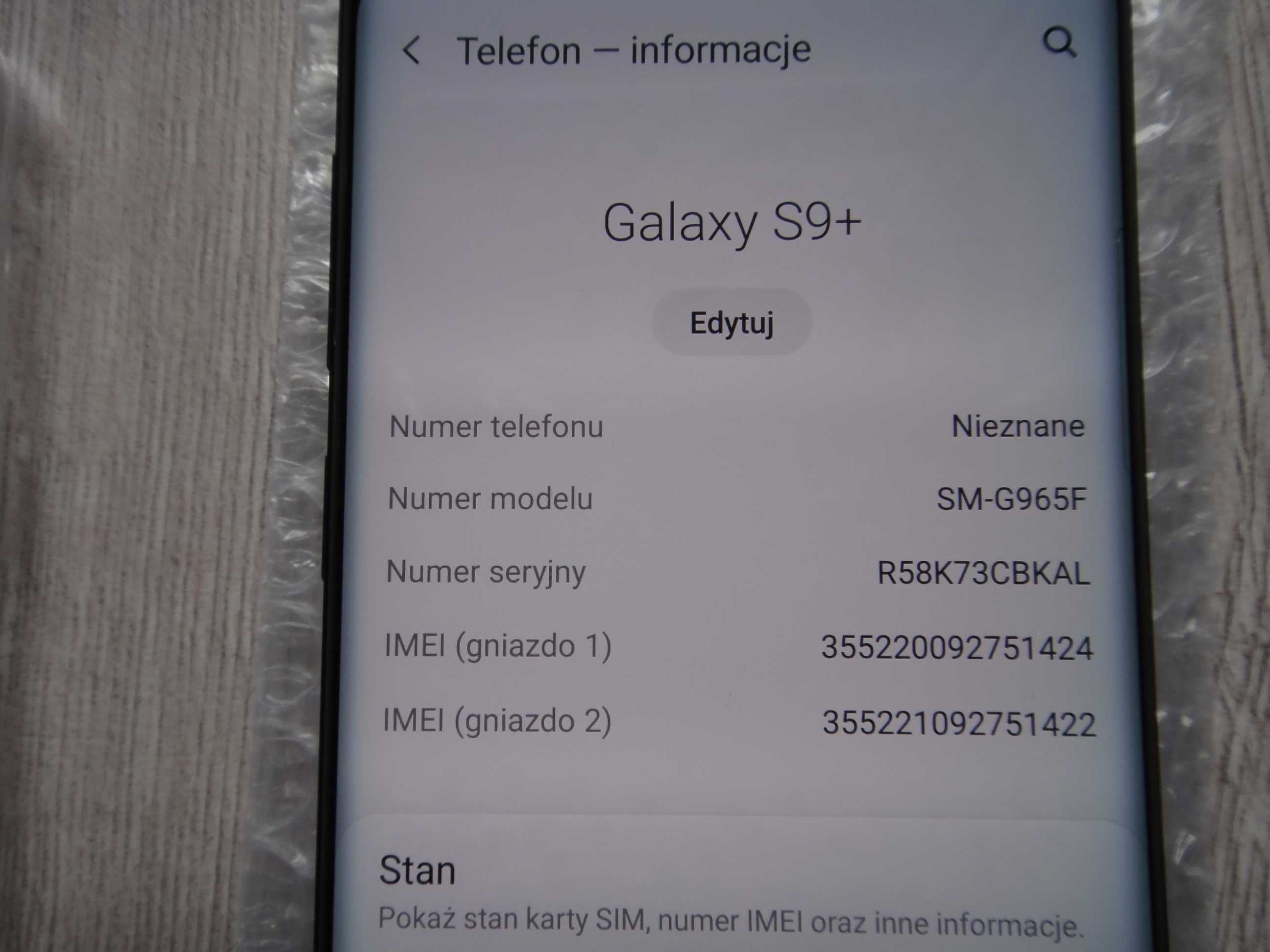 Samsung Galaxy S9 Plus  G965 64/6Gb