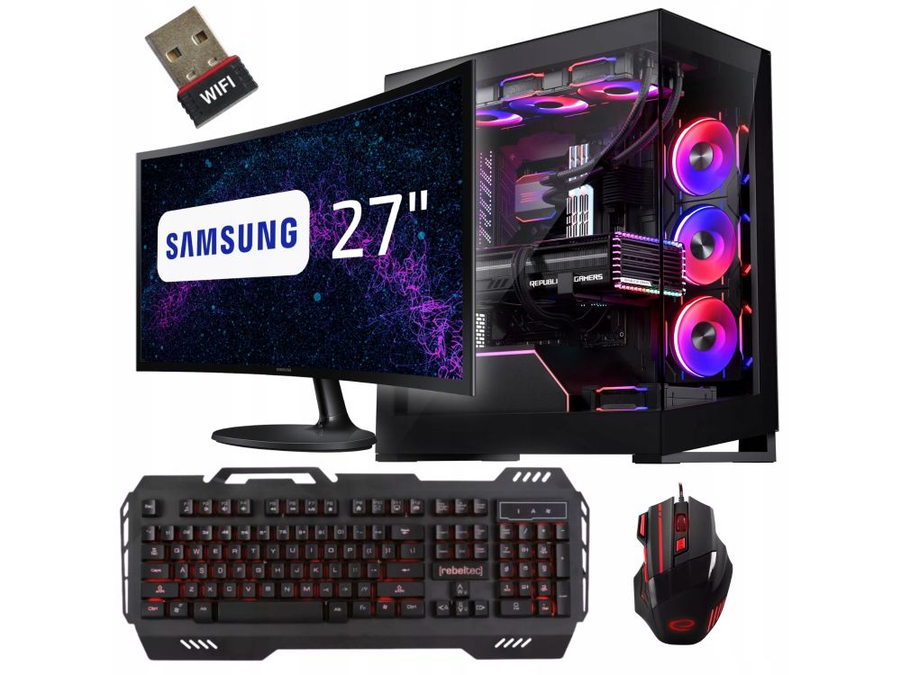 Komputer stacjonarny BSG Striker V16 i7 32GB DDR4 1TB SSD GTX1660 Win1