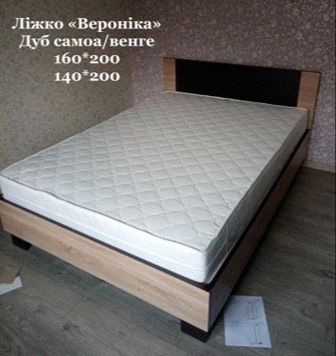 Двухспальне ліжко з матрацом. Кровать + матрас 140*200 та 160*200