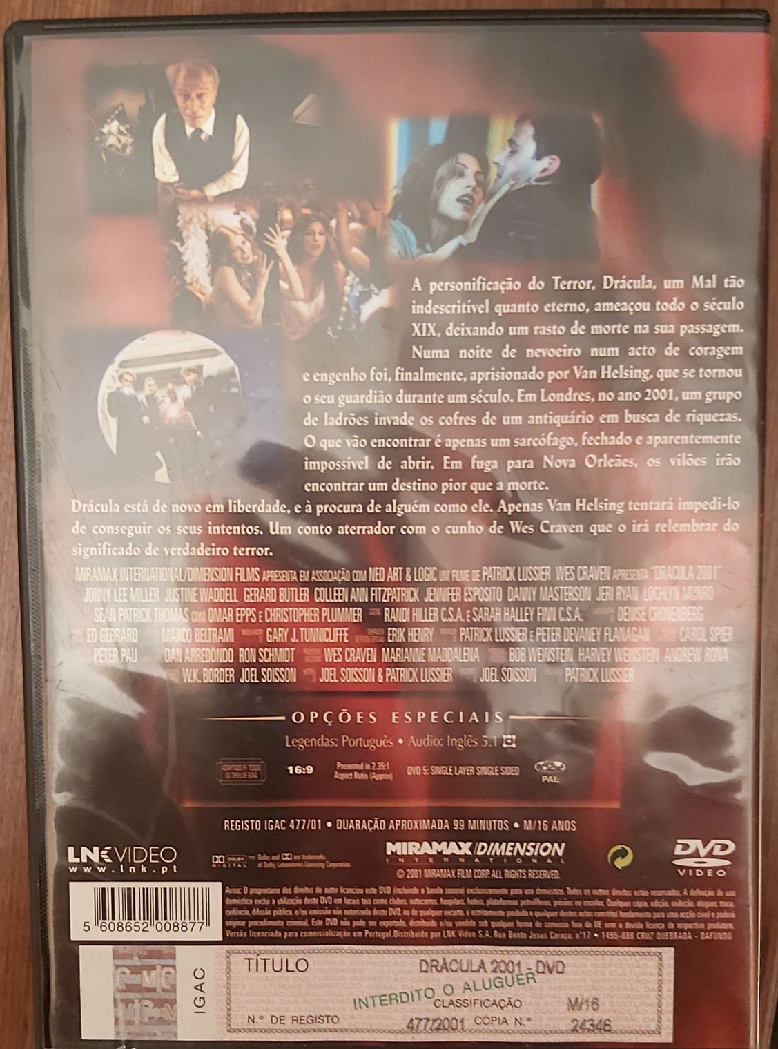 Dracula 2001 dvd
