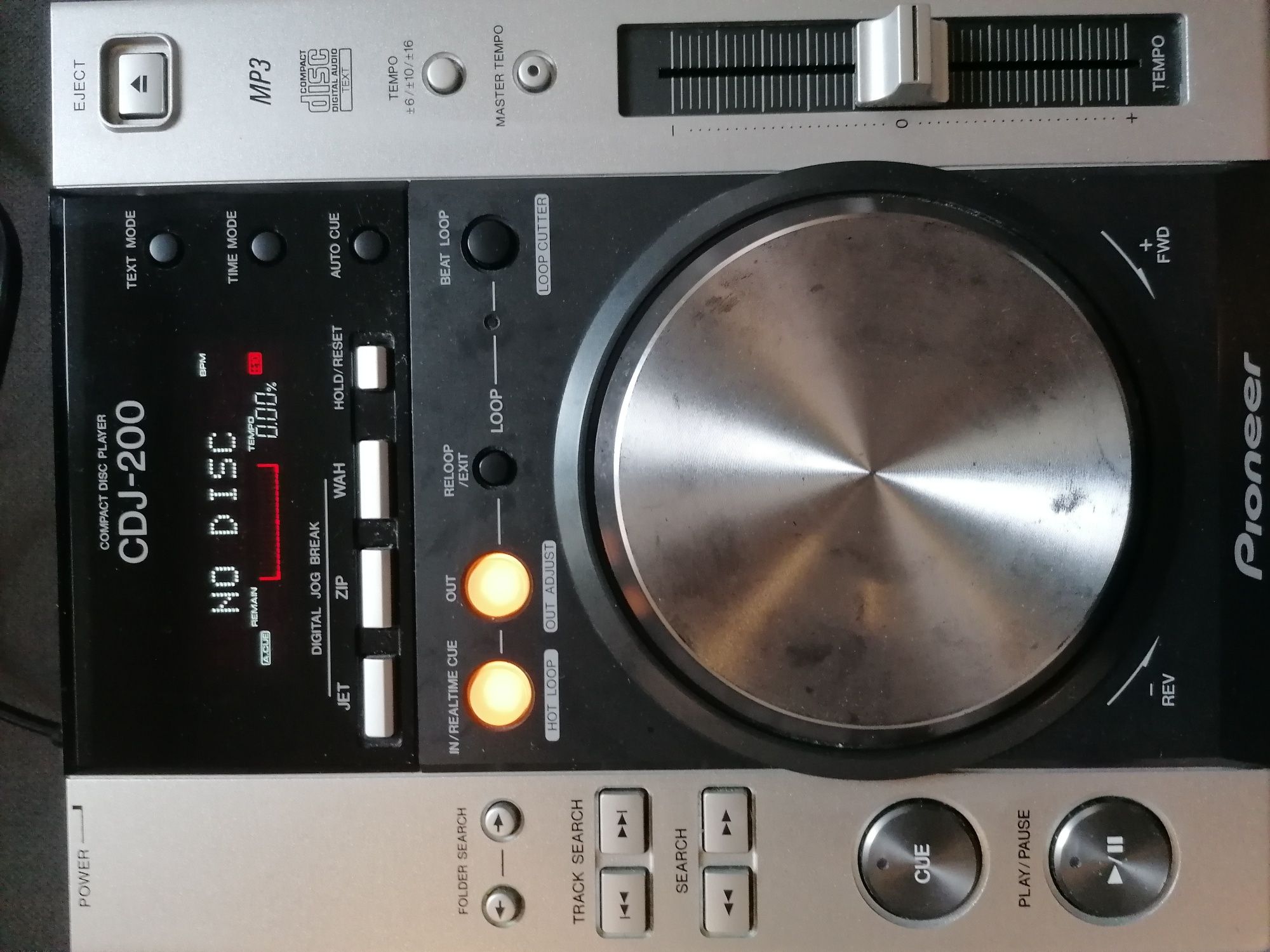 Pioneer CDJ 200 x 2, mikser Reloop RMX-3, kable, case'y OKAZJA