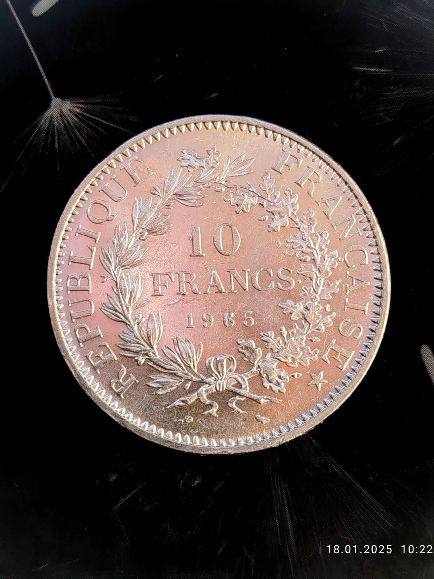 3 szt.  10 Franków Herkules