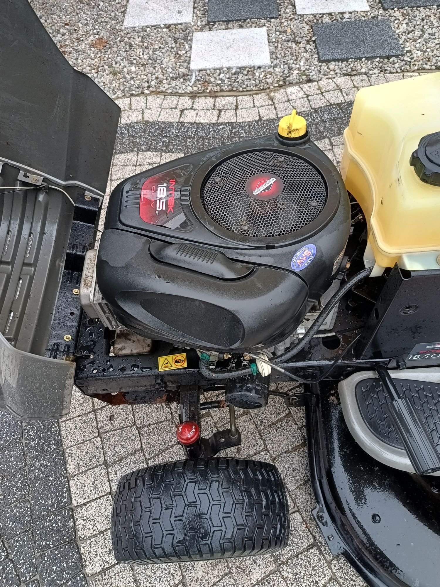 Kosiarka traktorek Craftsman 18.5km z koszem i pompa oleju