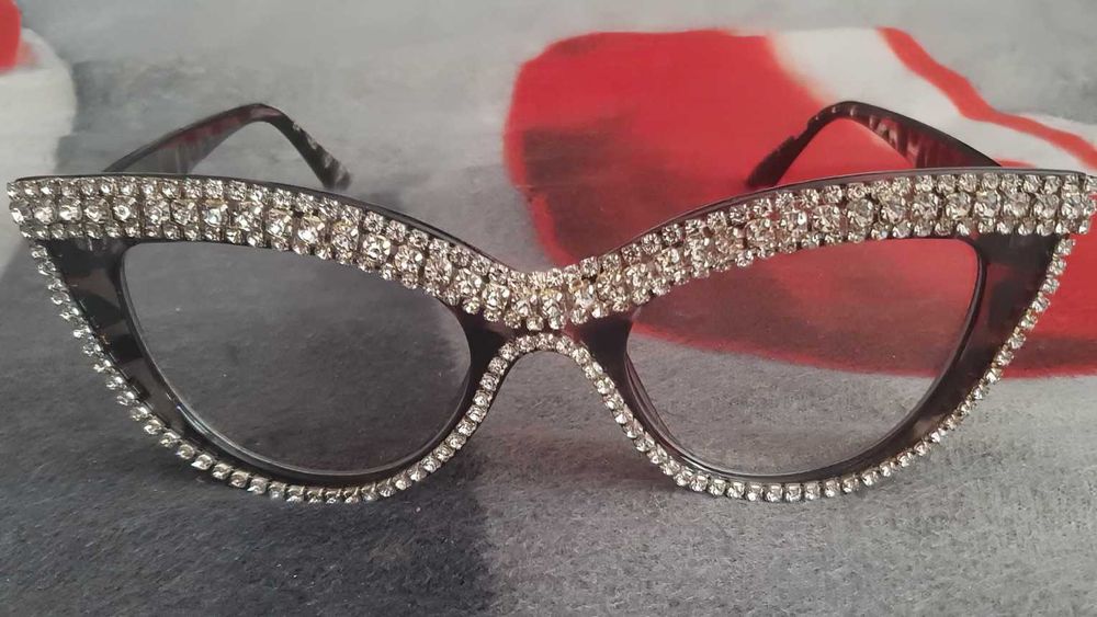 Okulary kocie kolor panterka