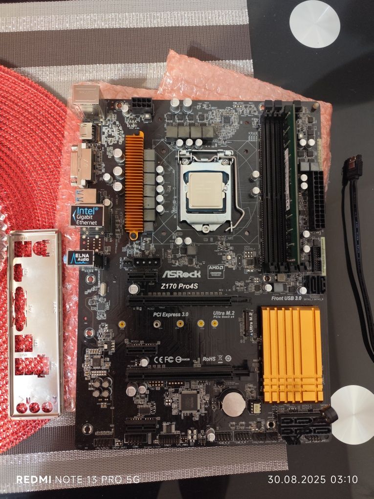 Płyta główna ASRock z170 pro 4S /6 i 7 gen.  /Procesor /pamięć ram