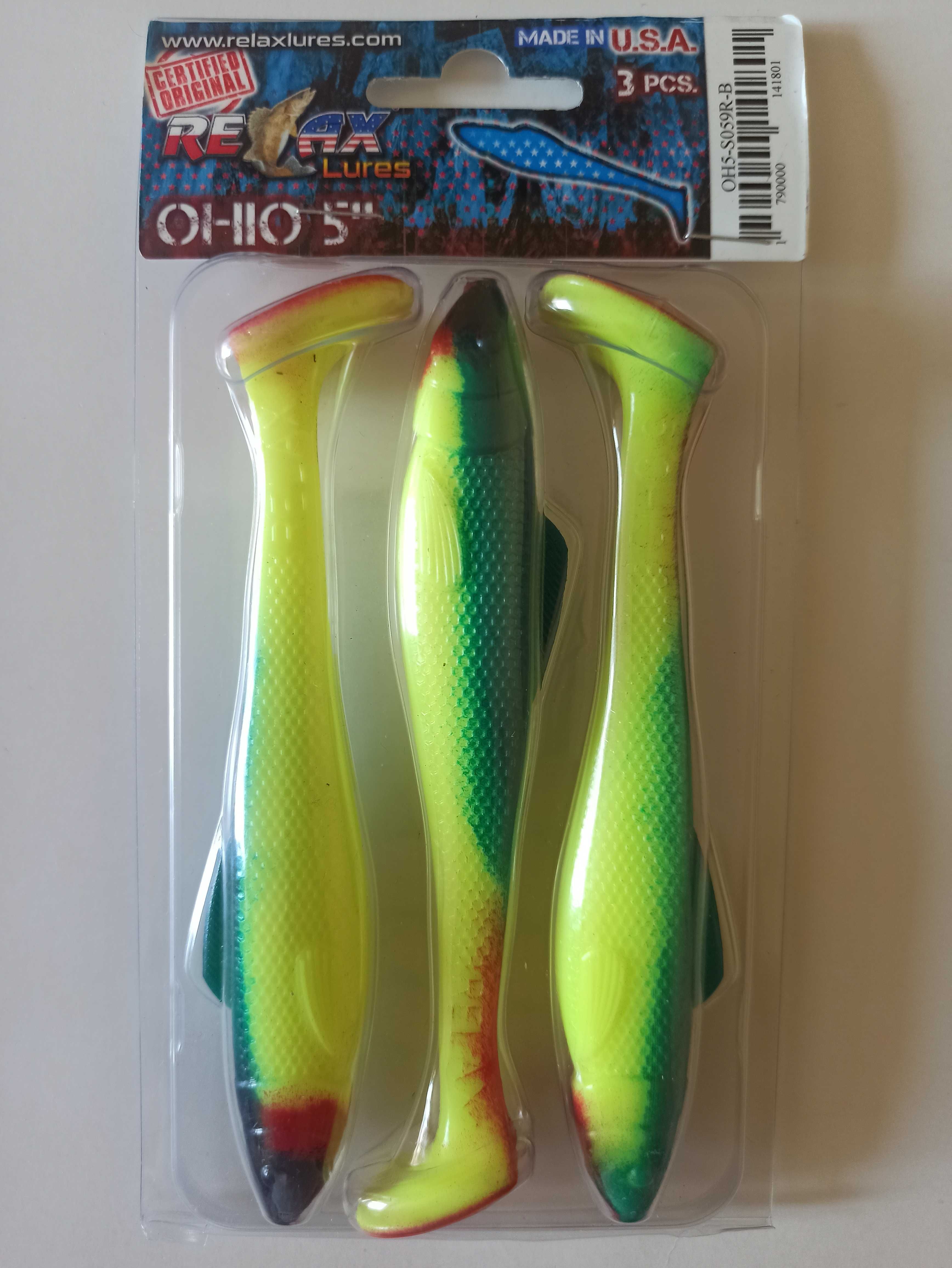 Guma Relax Ohio 5" 12,5 cm S059R 3 szt. !