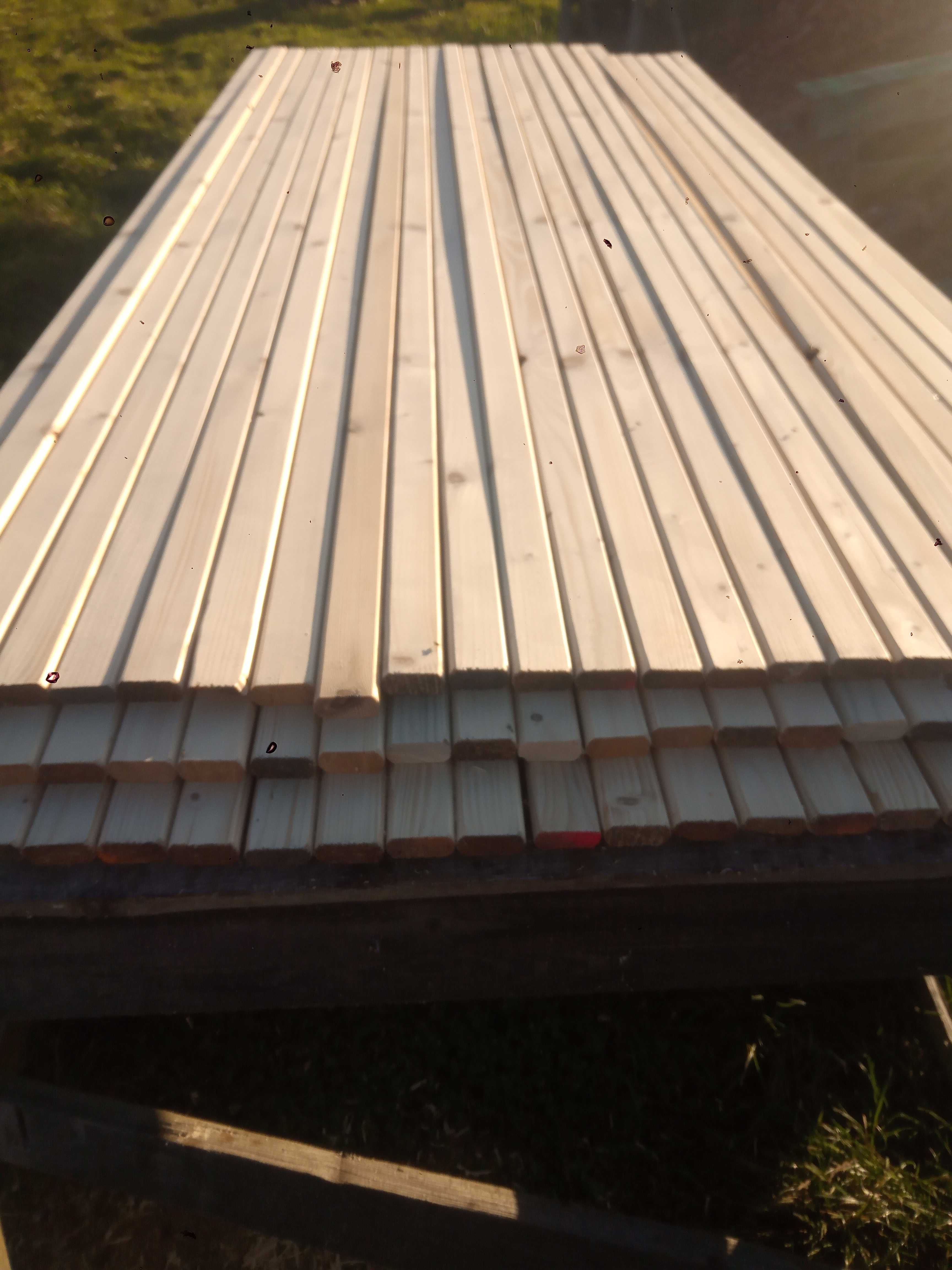 Lamele, listewki 2x5x265