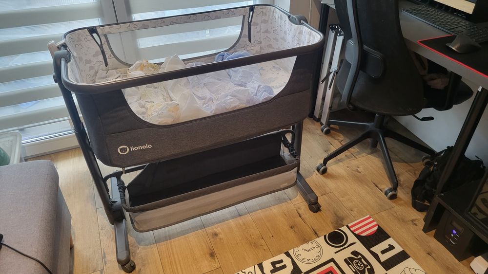 Łóżeczko dostawka lionelo timon