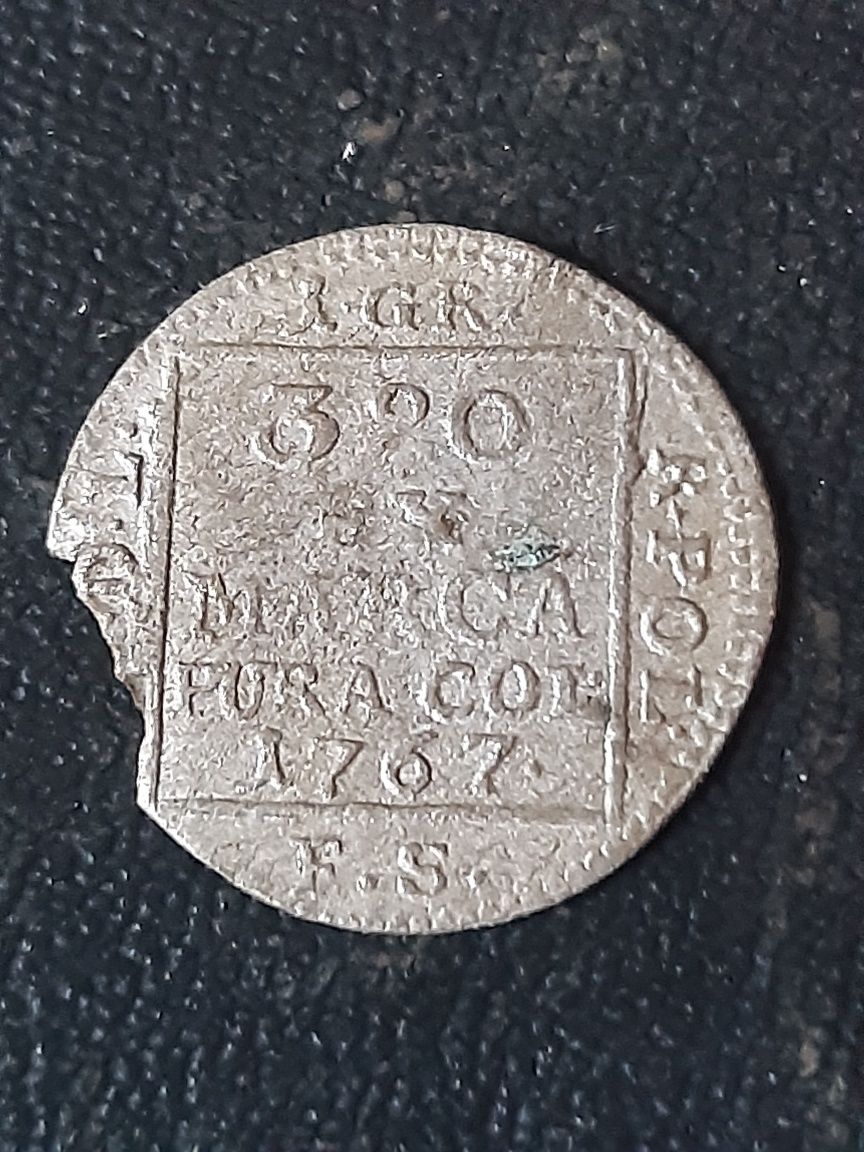 1 грош 1767 года.