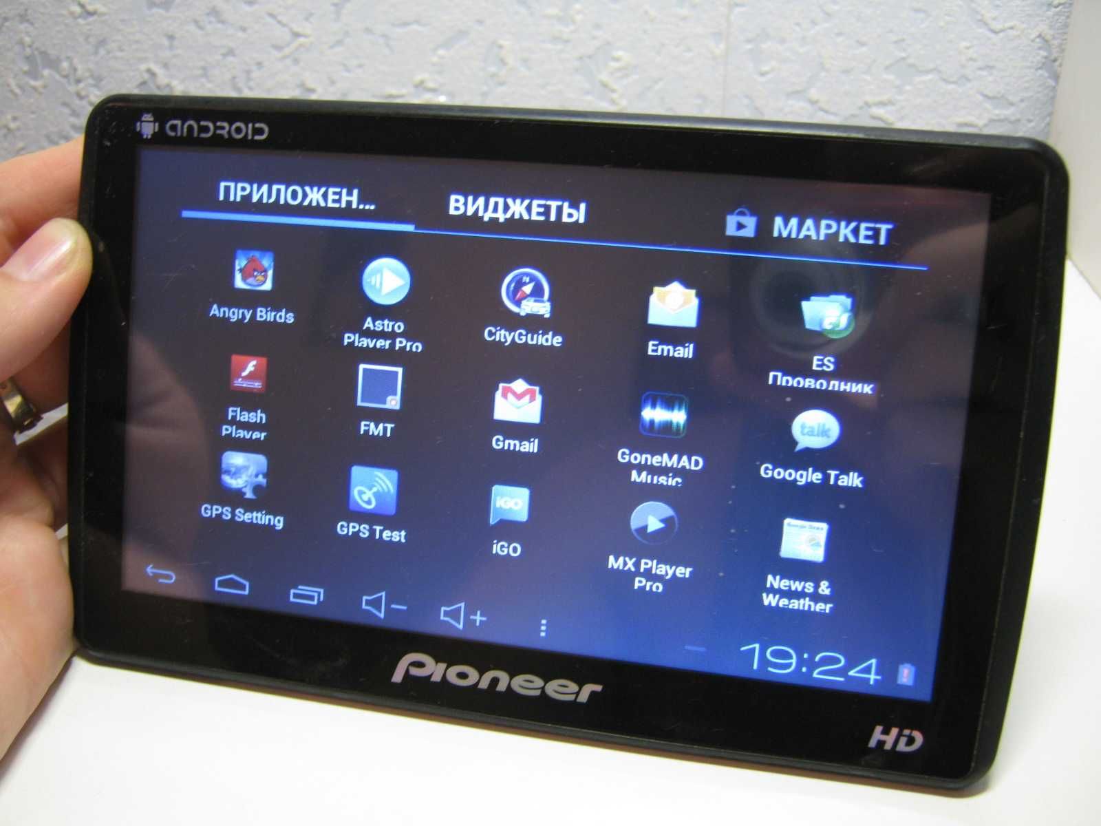 GPS навигатор Pioneer 7’’ HD, ANDROID! Wi-Fi! Карты 2025