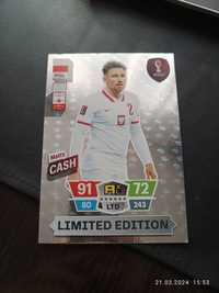 Karta limited edition XXL Matty Cash world cup Qatar 2022