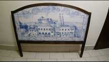 Cabeceiras com azulejos