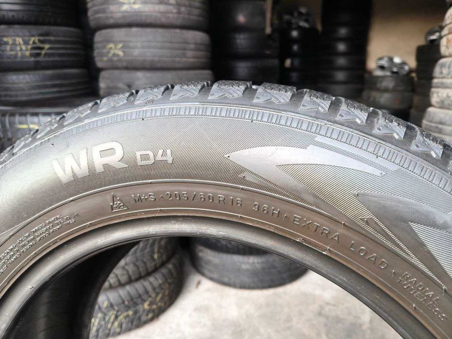 Nokian WR D4 205/60r16 96H XL 4шт, 6мм, ЗИМА. Привезены из Германии