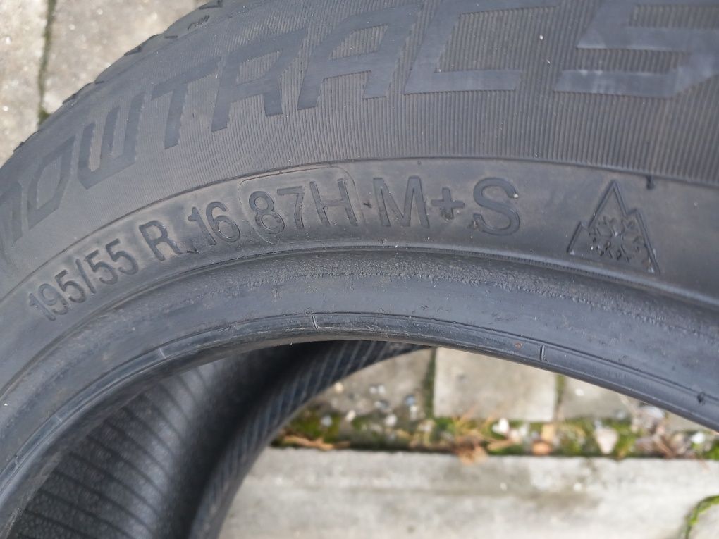 4x Opony Używane Całoroczne 195/55R16 Vredenstein