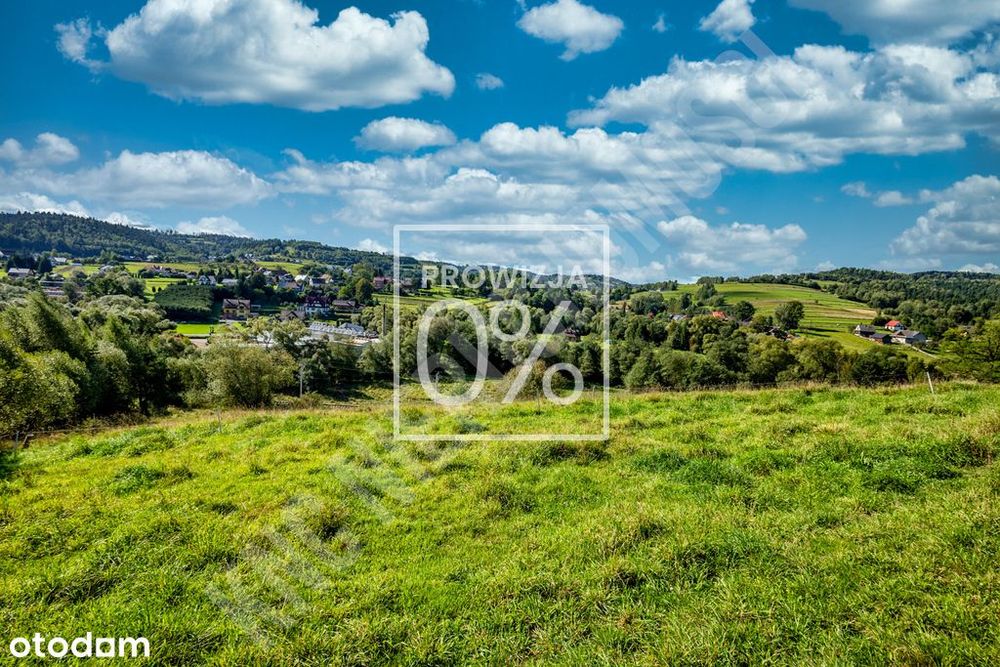 Widokowa działka budowlana