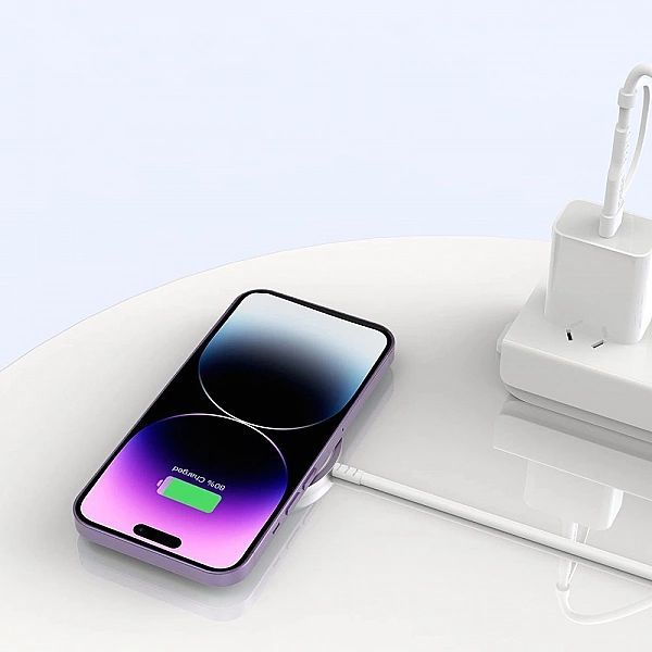 Ładowarka Tech-Protect Qi15w-a25 indukcyjna MagSafe 15w z kablem Usb-a