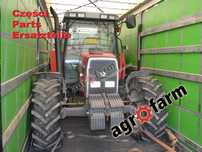 Massey Ferguson 6180 części, skrzynia biegów, oś