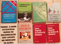 Lote de Livros de Gestão e Economia