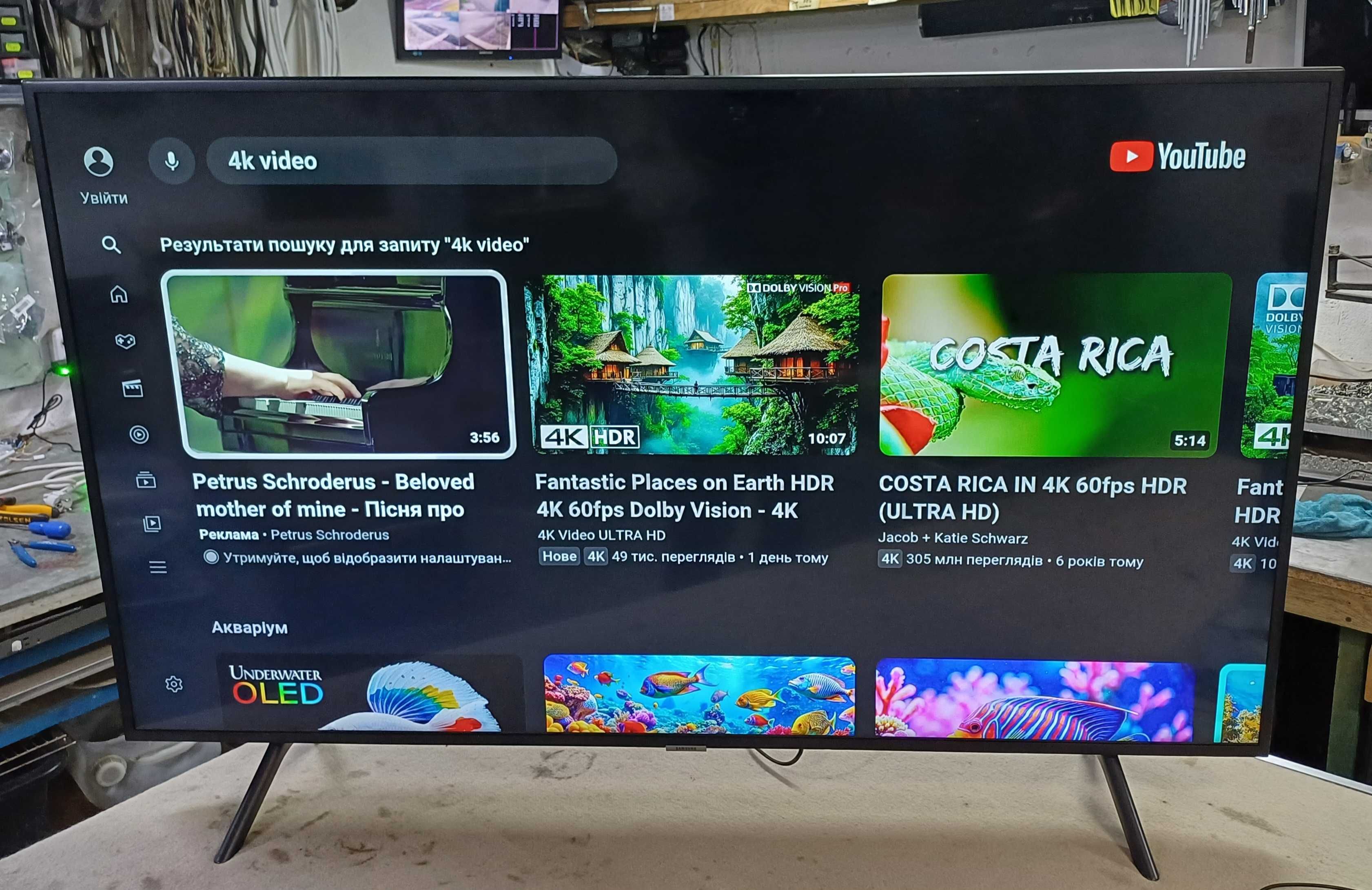 Телевізор 55 дюймів Samsung UE-55NU7179 Smart TV DVB-T2 4K Ultra Смарт