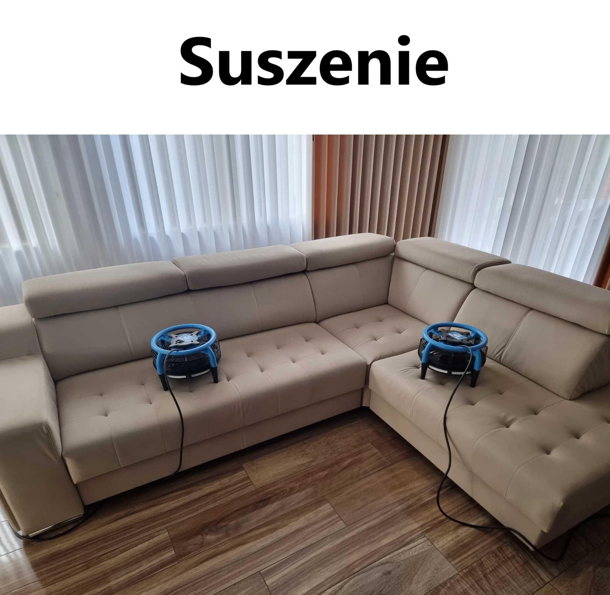 Pranie kanapy narożnika sofy czyszczenie tapicerki. Suszenie GRATIS!