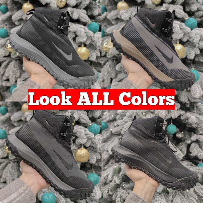 Зимние Кроссовки С Мехом Nike ACG Mountain Fly High Fur Ботинки Хутро