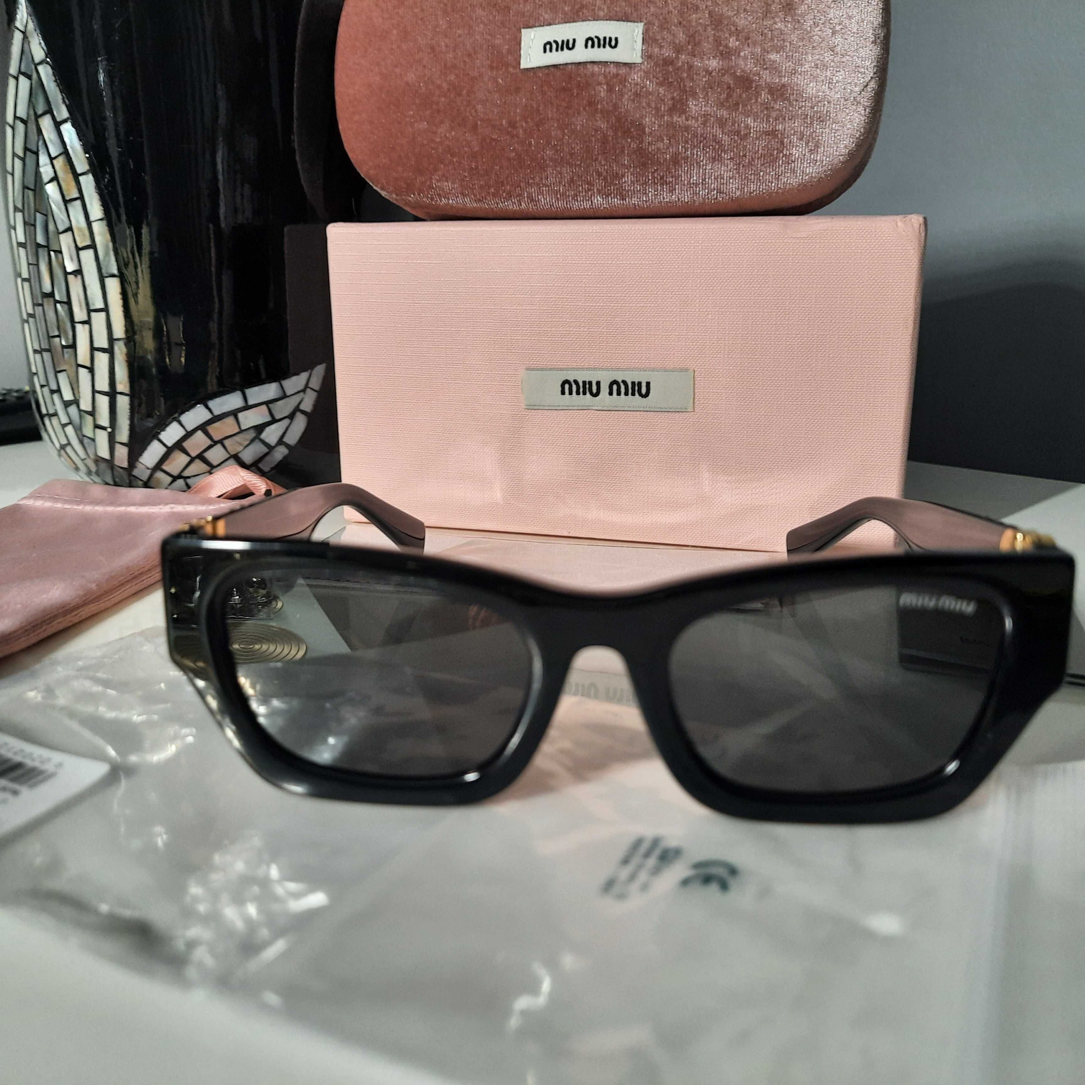 Okulary Miu Miu black