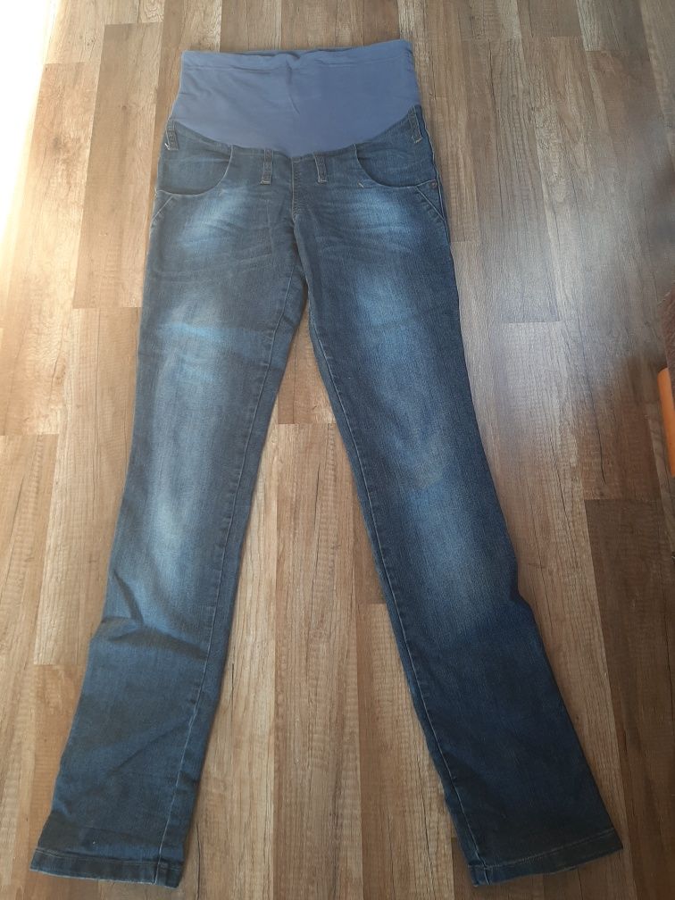 Spodnie ciążowe jeansy rozmiar S