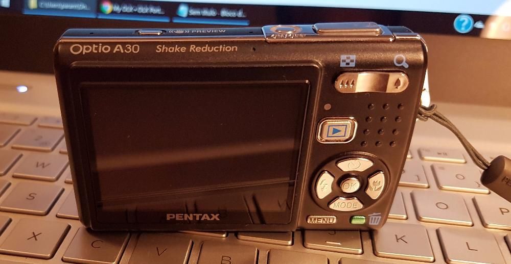 Pentax Optio A30 Máquina Fotográfica 10 Megapixeis