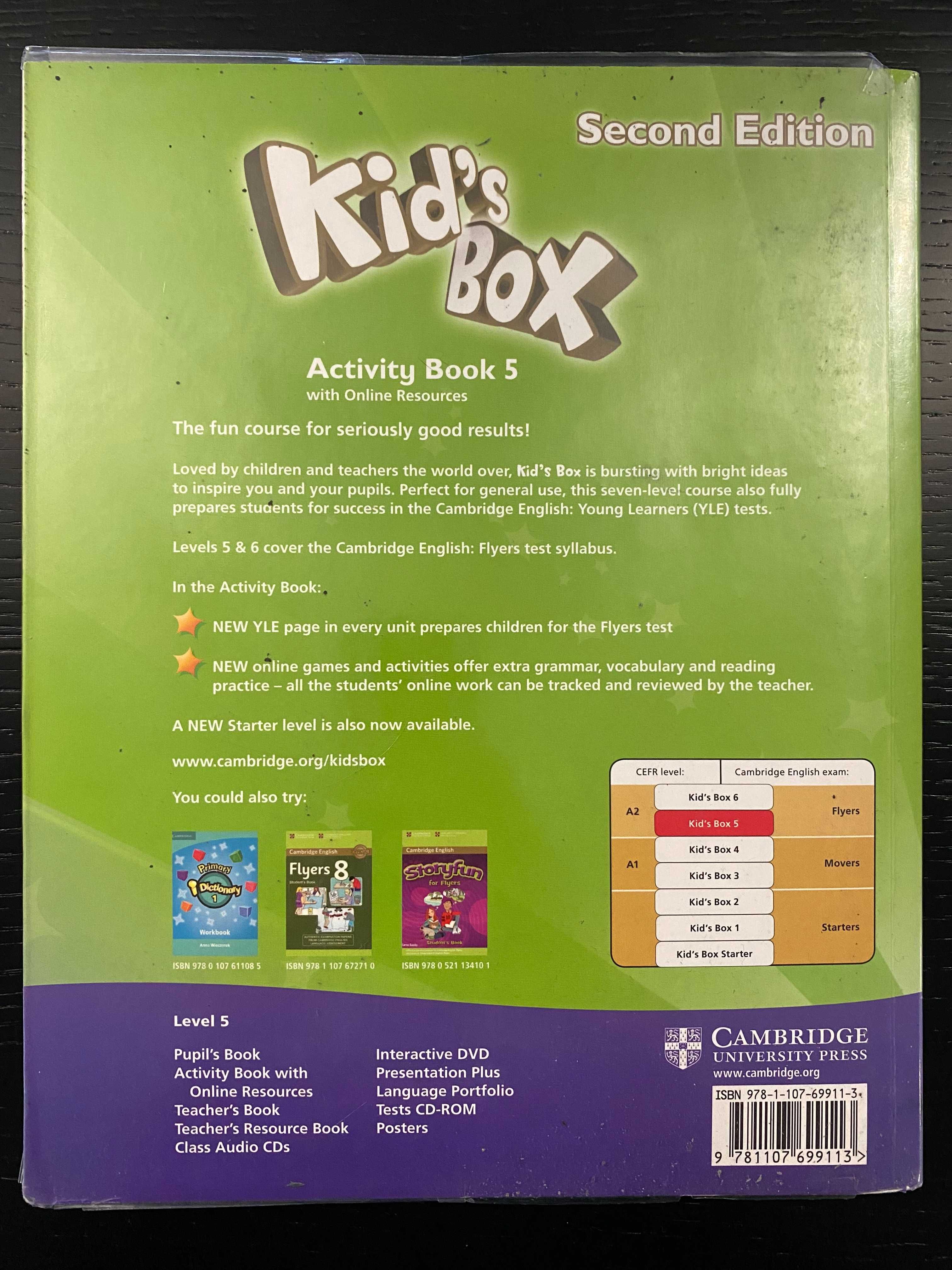 Caderno de Atividades - Inglês - Kid's Box 5 Activity Book - 5.º Ano