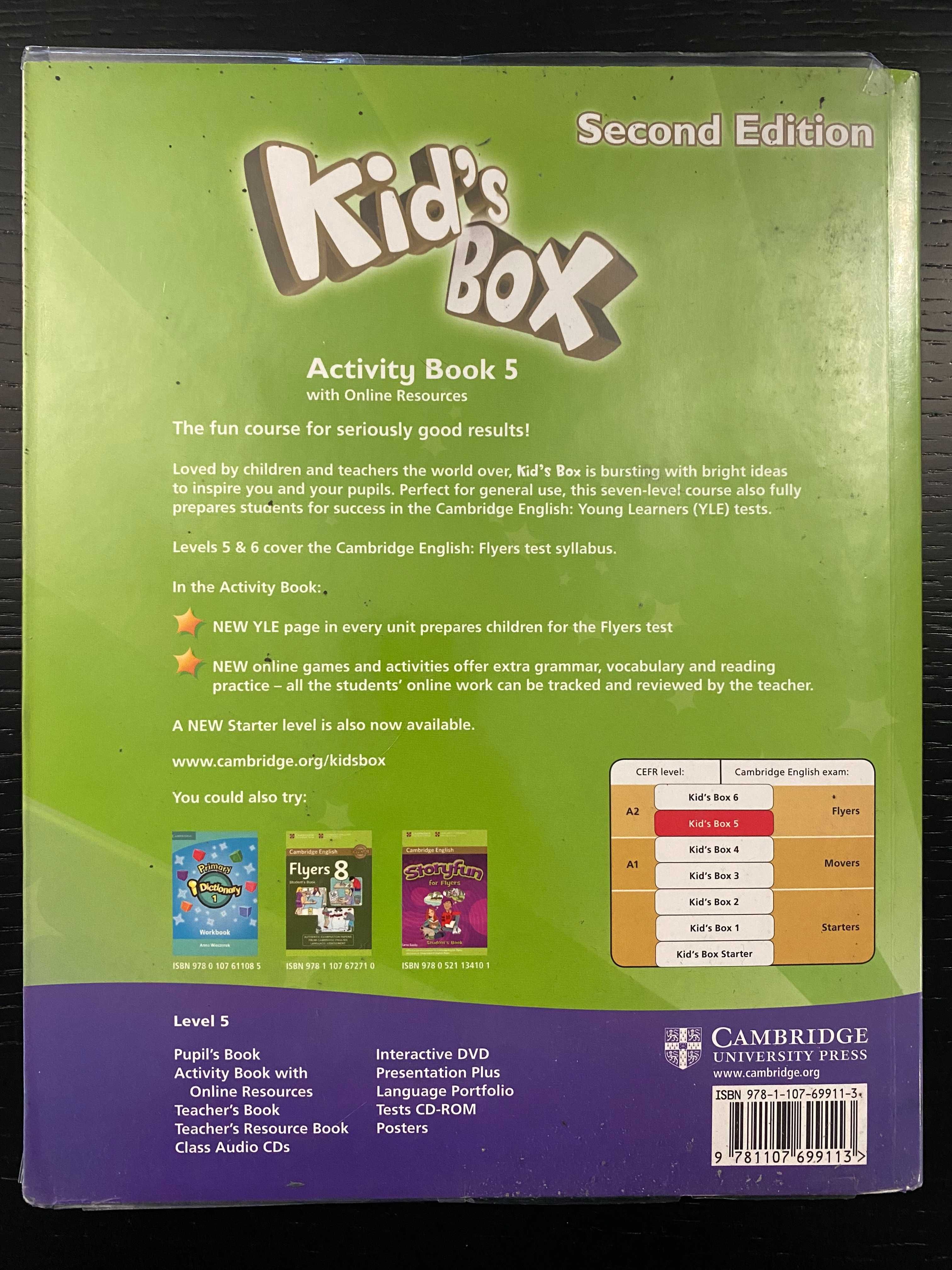 Caderno de Atividades - Inglês - Kid's Box 5 Activity Book - 5.º Ano