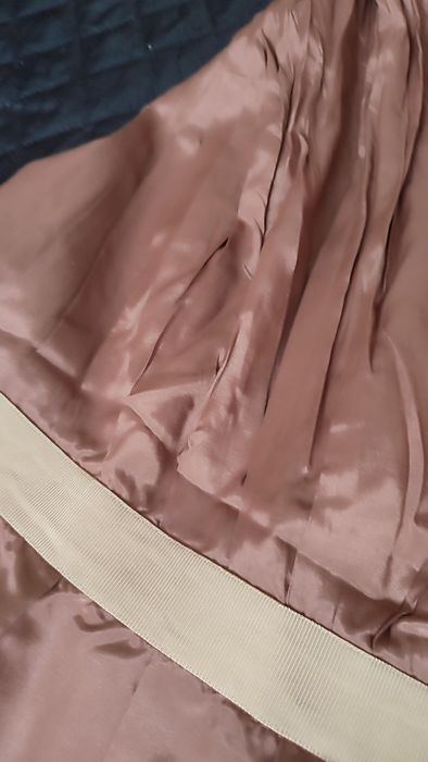 Vestido rosa,seda e algodão, com um ombro único, marca ASOS, 40