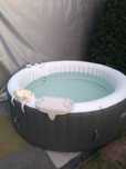 Jacuzzi basen spa Arebos Romę Whirlpool taca półka led