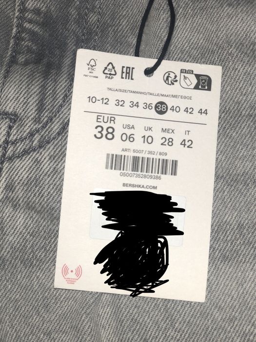 Calças berska mulher