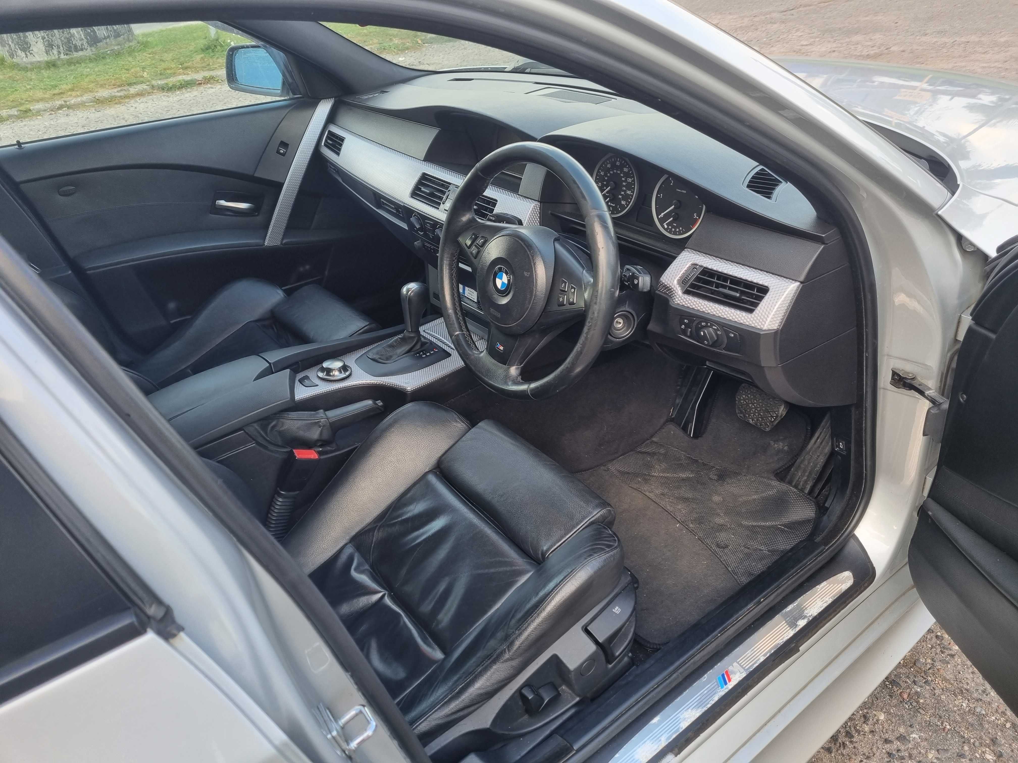 Bmw e61 ori m-pakiet 2.5d 177km automat titansilber wszystkie czesci!