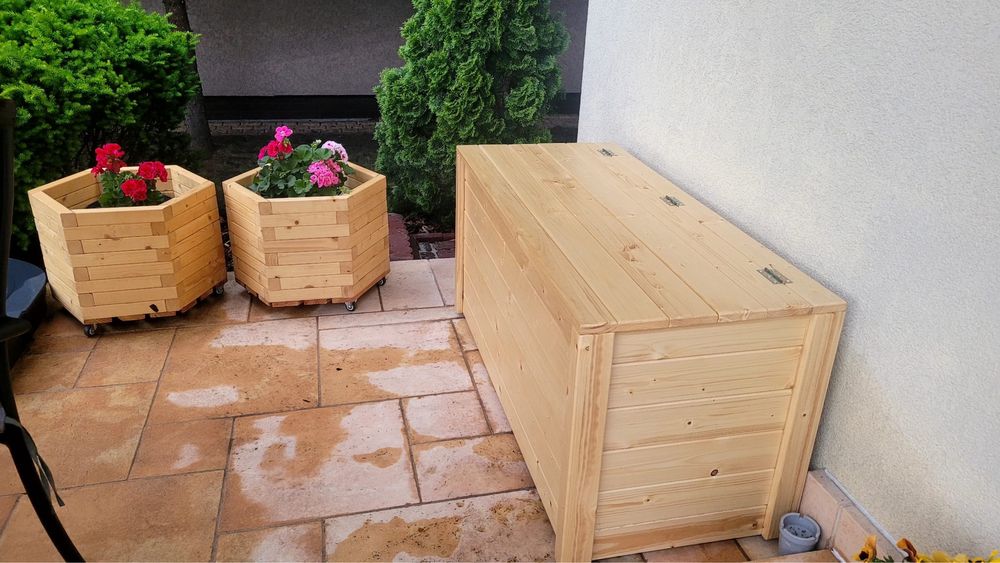 Skrzynie drewniane