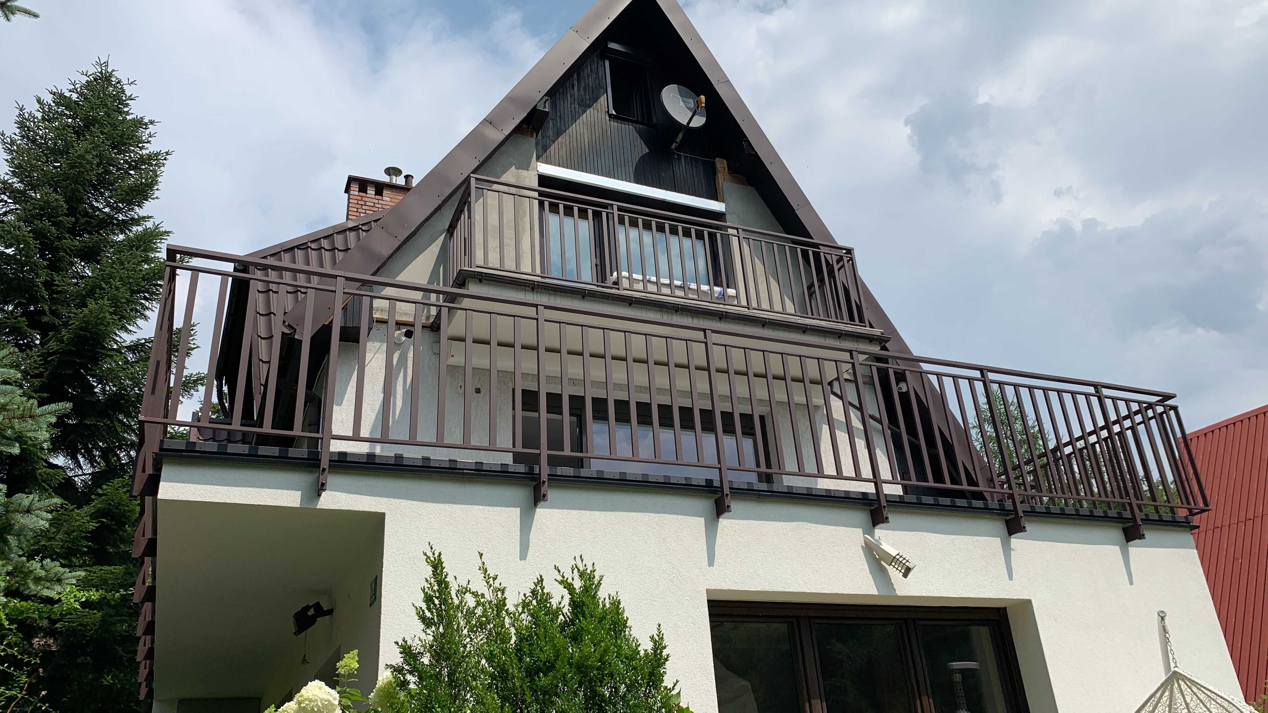 Balustrady balkonowe, balustrady tarasowe, ogrodzenia, bramy
