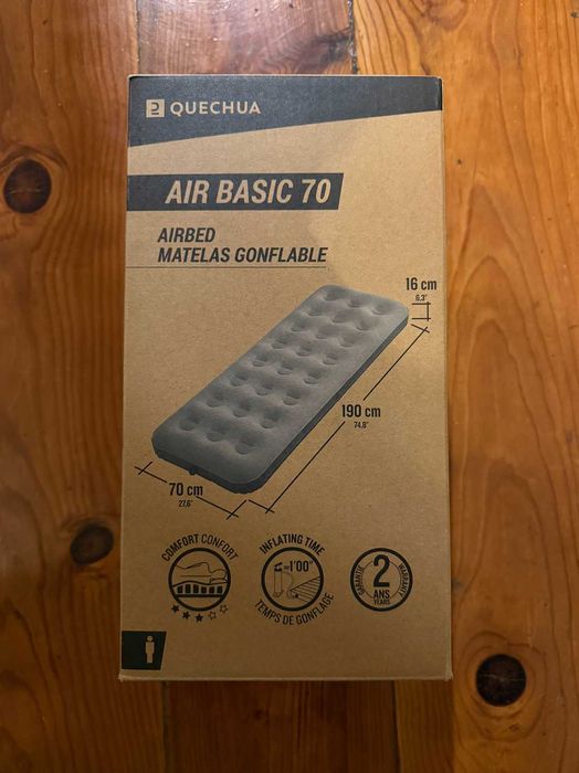 Colchão insuflável Quechua (190x70x16)