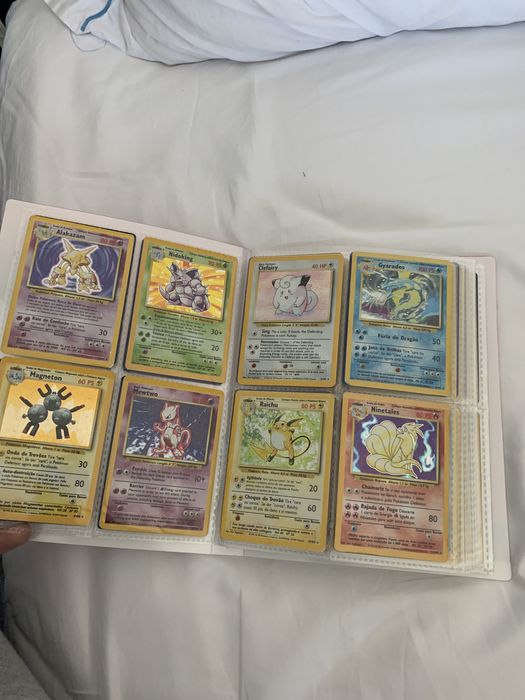 Primeira coleçao Cartas Pokemon (Base set) (Raras)