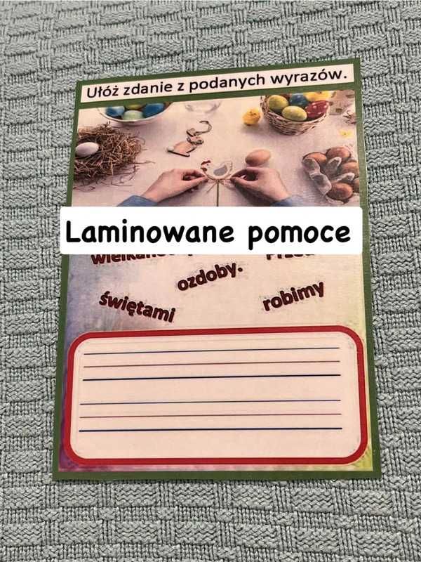 Układanka zdaniowa Wielkanoc