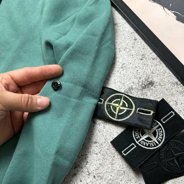 Світшот м'ятний Stone Island XS,S,M,L,XL