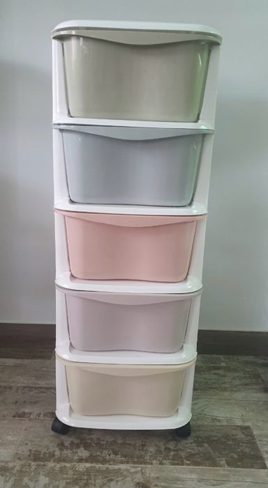 Regał na zabawki / organizer z 5 szufladami