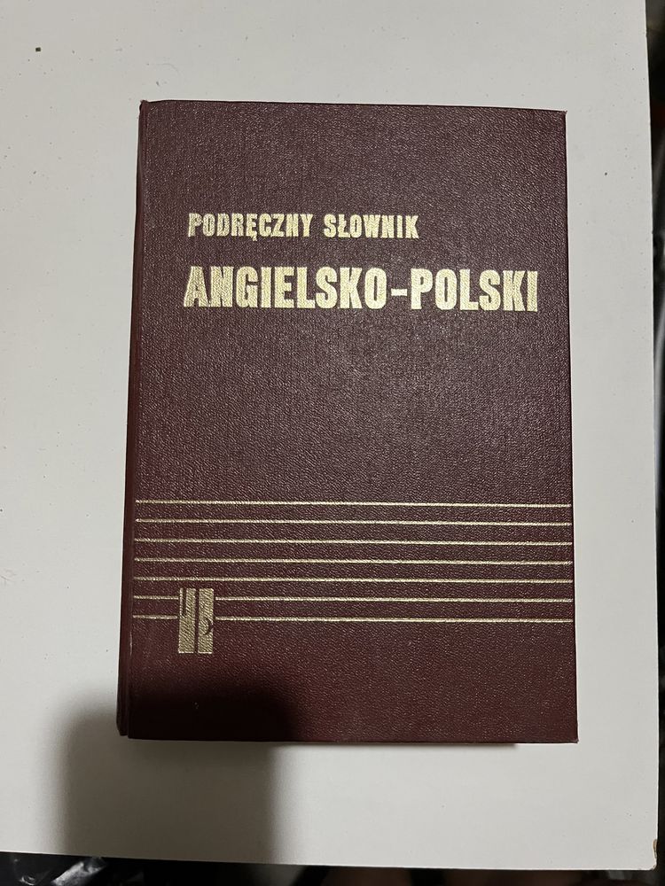 Słownik angielsko polski 1981