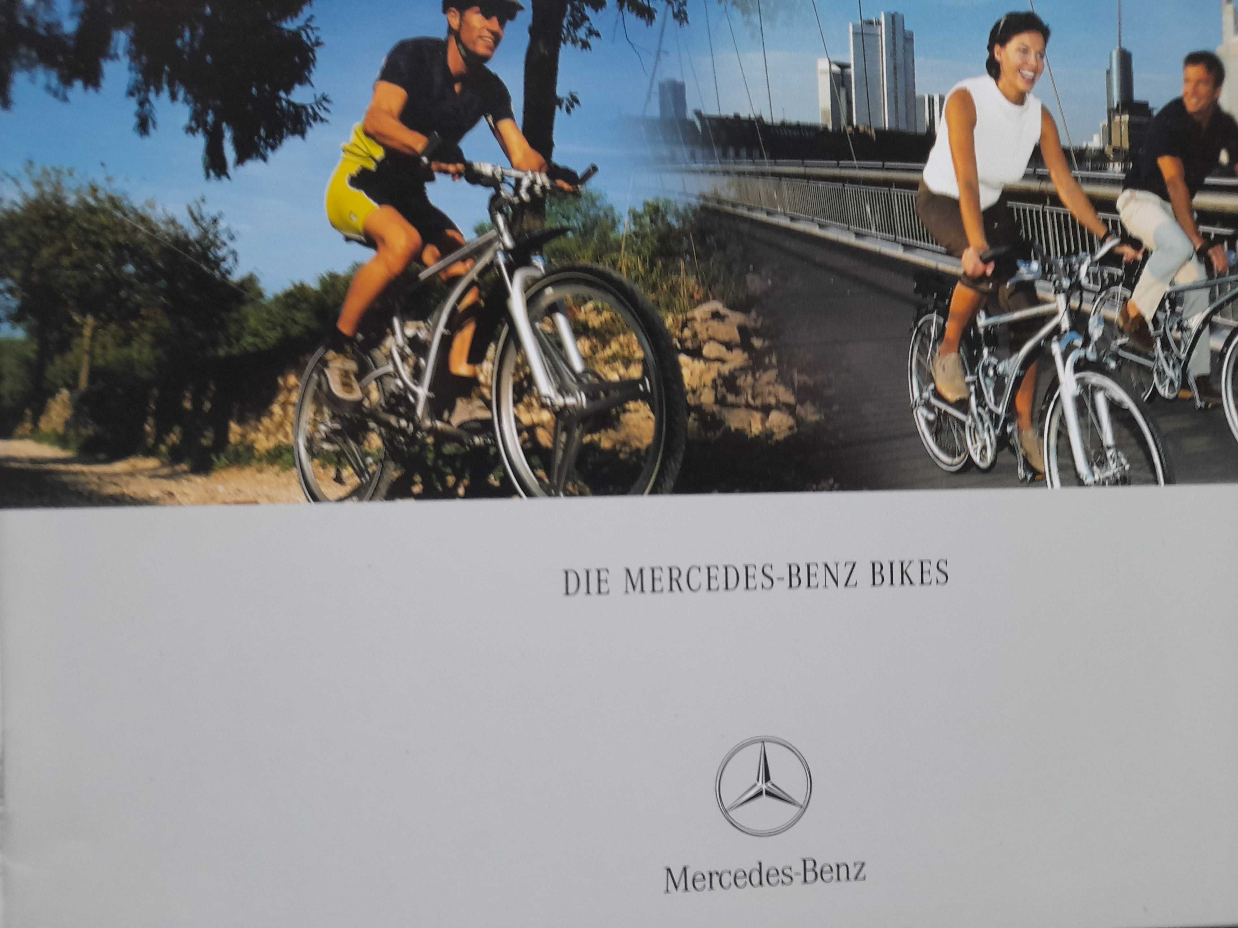 MERCEDES-BENZ Bikes rowery i akcesoria prospekt niemiecki 2002