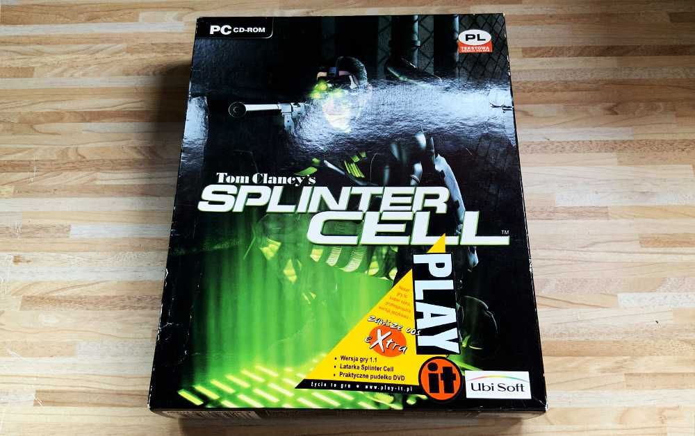 Splinter Cell Big Box PlayIt Retro Duże pudełko