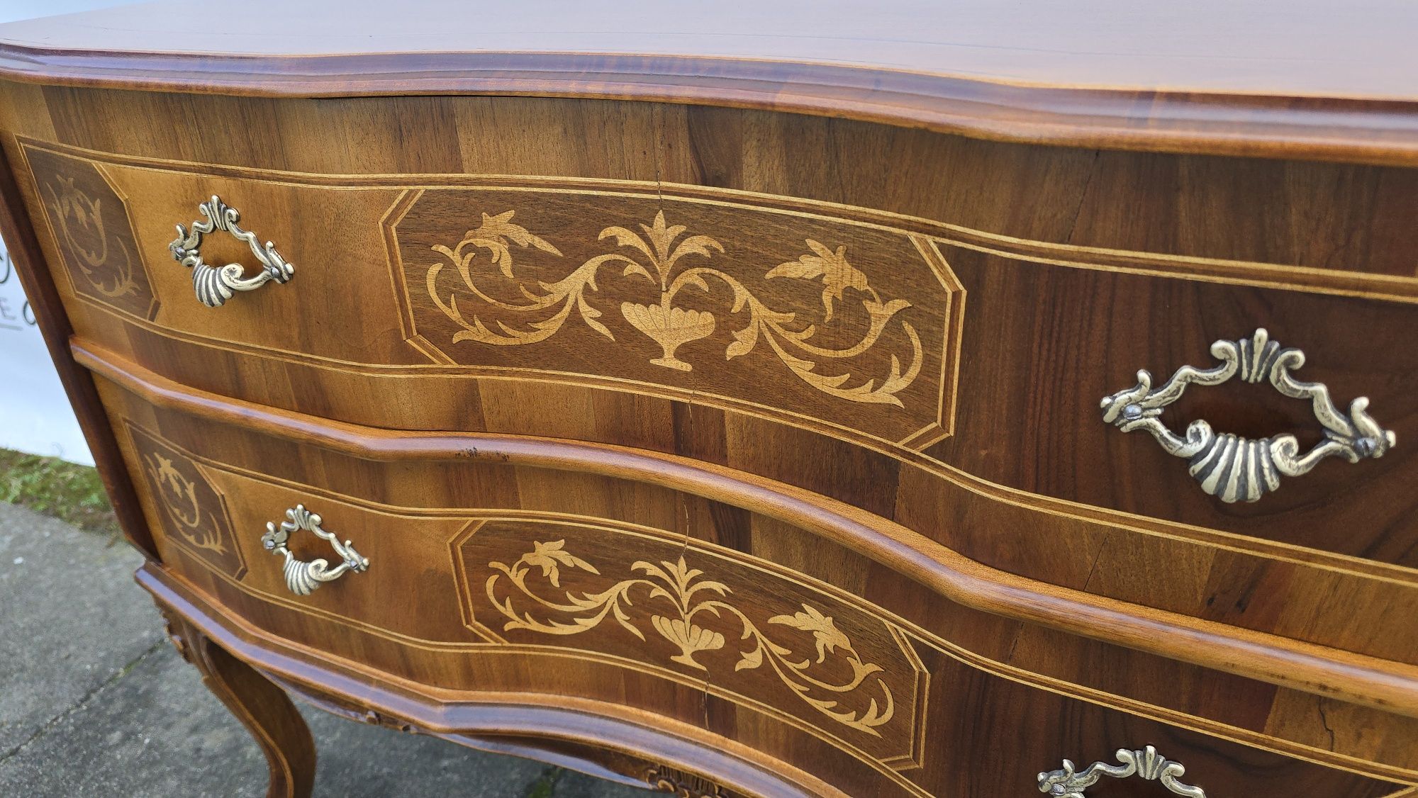 Komoda stylowa Chippendale Szafka Bieliźniarka