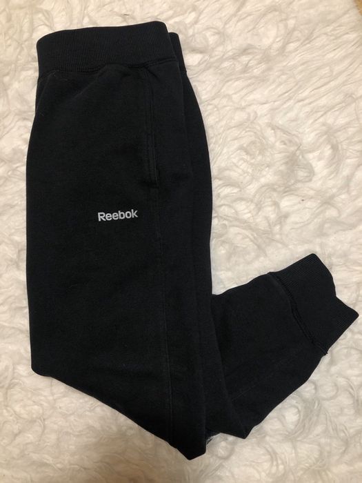 Spodnie dresy Reebok rozmiar S czarne