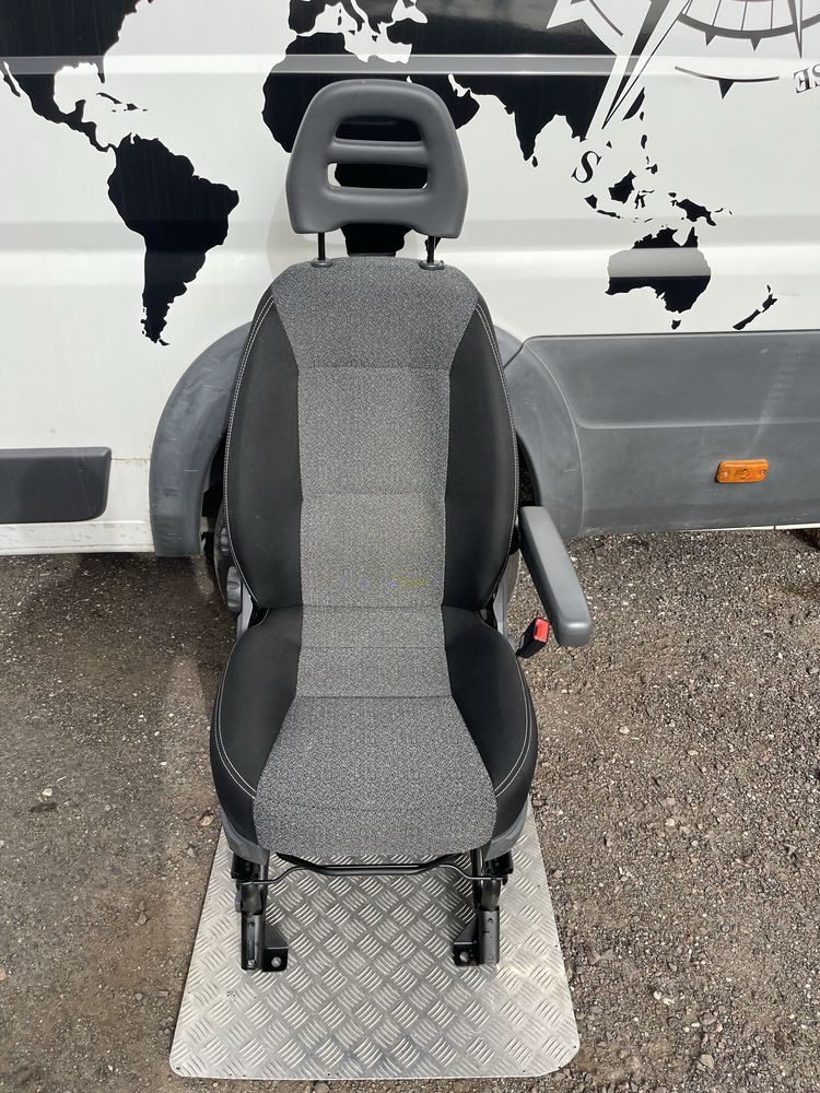 FOTEL POJEDYNCZY PASAŻERA, KAMPER , ducato jumper boxer 2006r-2025rok