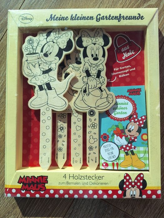 Znaczniki ogrodowe do kwiatów grządek  myszka MINNIE Mouse