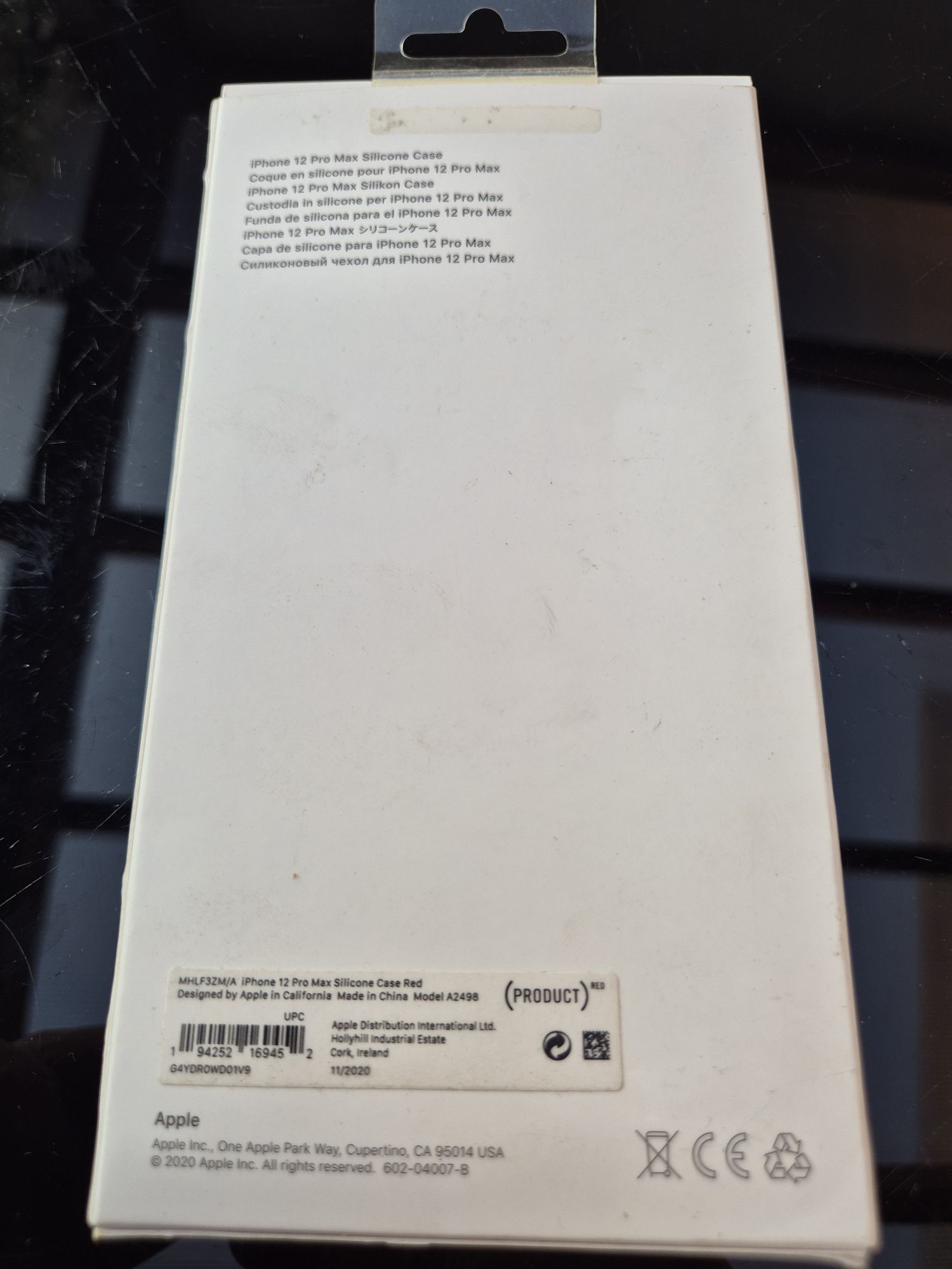 Etui Case iPhone 12Pro Max orgyginal